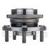 WE60909 by NTN - Wheel Bearing and Hub Assembly - Steel, Natural, with Wheel Studs