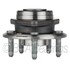 WE60902 by NTN - Wheel Bearing and Hub Assembly - Steel, Natural, with Wheel Studs