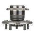 WE60905 by NTN - Wheel Bearing and Hub Assembly - Steel, Natural, with Wheel Studs