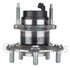 WE60977 by NTN - Wheel Bearing and Hub Assembly - Steel, Natural, with Wheel Studs