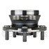 WE60969 by NTN - Wheel Bearing and Hub Assembly - Steel, Natural, with Wheel Studs