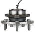 WE61000 by NTN - Wheel Bearing and Hub Assembly - Steel, Natural, with Wheel Studs