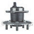 WE61014 by NTN - Wheel Bearing and Hub Assembly - Steel, Natural, with Wheel Studs