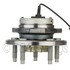 WE61090 by NTN - Wheel Bearing and Hub Assembly - Steel, Natural, with Wheel Studs