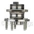 WE61095 by NTN - Wheel Bearing and Hub Assembly - Steel, Natural, with Wheel Studs