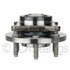 WE61114 by NTN - Wheel Bearing and Hub Assembly - Steel, Natural, with Wheel Studs