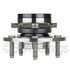 WE61138 by NTN - Wheel Bearing and Hub Assembly - Steel, Natural, with Wheel Studs