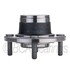 WE61141 by NTN - Wheel Bearing and Hub Assembly - Steel, Natural, with Wheel Studs