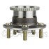 WE61128 by NTN - Wheel Bearing and Hub Assembly - Steel, Natural, with Wheel Studs