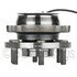 WE61213 by NTN - Wheel Bearing and Hub Assembly - Steel, Natural, with Wheel Studs