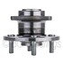 WE61218 by NTN - Wheel Bearing and Hub Assembly - Steel, Natural, with Wheel Studs