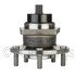 WE61257 by NTN - Wheel Bearing and Hub Assembly - Steel, Natural, with Wheel Studs