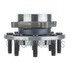 WE61243 by NTN - Wheel Bearing and Hub Assembly - Steel, Natural, with Wheel Studs