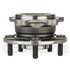 WE61264 by NTN - Wheel Bearing and Hub Assembly - Steel, Natural, with Wheel Studs