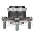 WE61269 by NTN - Wheel Bearing and Hub Assembly - Steel, Natural, with Wheel Studs