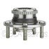 WE61285 by NTN - Wheel Bearing and Hub Assembly - Steel, Natural, with Wheel Studs