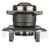 WE61280 by NTN - Wheel Bearing and Hub Assembly - Steel, Natural, with Wheel Studs