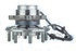 WE61310 by NTN - Wheel Bearing and Hub Assembly - Steel, Natural, with Wheel Studs