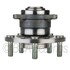WE61315 by NTN - Wheel Bearing and Hub Assembly - Steel, Natural, with Wheel Studs