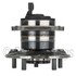 WE61304 by NTN - Wheel Bearing and Hub Assembly - Steel, Natural, with Wheel Studs