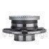 WE61306 by NTN - Wheel Bearing and Hub Assembly - Steel, Natural, without Wheel Studs