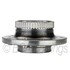 WE61338 by NTN - Wheel Bearing and Hub Assembly - Steel, Natural, without Wheel Studs