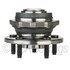 WE61324 by NTN - Wheel Bearing and Hub Assembly - Steel, Natural, with Wheel Studs