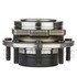 WE61404 by NTN - Wheel Bearing and Hub Assembly - Steel, Natural, with Wheel Studs