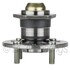 WE61449 by NTN - Wheel Bearing and Hub Assembly - Steel, Natural, with Wheel Studs