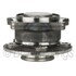 WE61438 by NTN - Wheel Bearing and Hub Assembly - Steel, Natural, without Wheel Studs
