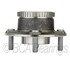 WE61454 by NTN - Wheel Bearing and Hub Assembly - Steel, Natural, with Wheel Studs