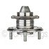 WE61471 by NTN - Wheel Bearing and Hub Assembly - Steel, Natural, with Wheel Studs