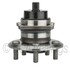 WE61484 by NTN - Wheel Bearing and Hub Assembly - Steel, Natural, with Wheel Studs