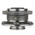 WE61480 by NTN - Wheel Bearing and Hub Assembly - Steel, Natural, without Wheel Studs