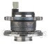 WE61491 by NTN - Wheel Bearing and Hub Assembly - Steel, Natural, without Wheel Studs