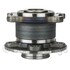 WE61492 by NTN - Wheel Bearing and Hub Assembly - Steel, Natural, without Wheel Studs