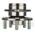 WE61497 by NTN - Wheel Bearing and Hub Assembly - Steel, Natural, with Wheel Studs