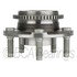 WE61513 by NTN - Wheel Bearing and Hub Assembly - Steel, Natural, with Wheel Studs
