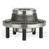 WE61516 by NTN - Wheel Bearing and Hub Assembly - Steel, Natural, with Wheel Studs