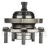 WE61530 by NTN - Wheel Bearing and Hub Assembly - Steel, Natural, with Wheel Studs