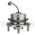 WE61537 by NTN - Wheel Bearing and Hub Assembly - Steel, Natural, with Wheel Studs