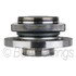 WE61529 by NTN - Wheel Bearing and Hub Assembly - Steel, Natural, without Wheel Studs