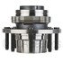 WE61556 by NTN - Wheel Bearing and Hub Assembly - Steel, Natural, with Wheel Studs