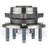 WE61547 by NTN - Wheel Bearing and Hub Assembly - Steel, Natural, with Wheel Studs