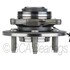 WE61563 by NTN - Wheel Bearing and Hub Assembly - Steel, Natural, with Wheel Studs