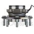 WE61577 by NTN - Wheel Bearing and Hub Assembly - Steel, Natural, with Wheel Studs