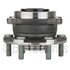 WE61620 by NTN - Wheel Bearing and Hub Assembly - Steel, Natural, with Wheel Studs