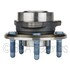 WE61625 by NTN - Wheel Bearing and Hub Assembly - Steel, Natural, with Wheel Studs