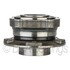 WE61641 by NTN - Wheel Bearing and Hub Assembly - Steel, Natural, without Wheel Studs