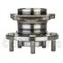 WE61649 by NTN - Wheel Bearing and Hub Assembly - Steel, Natural, with Wheel Studs